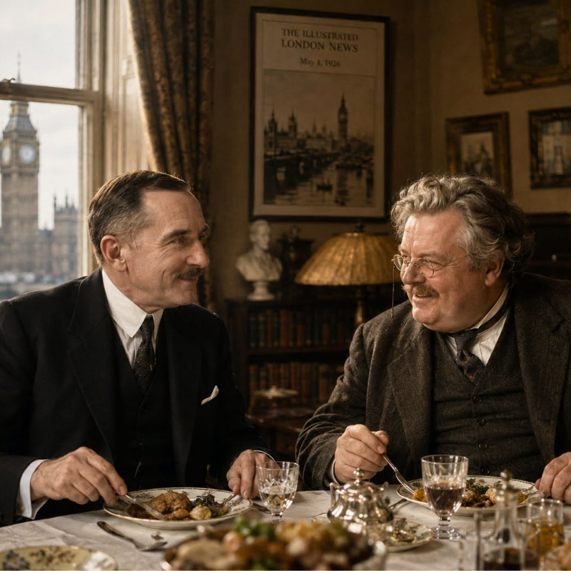 Dmowski, Chesterton, Belloc... Londyn i sprawa polska.