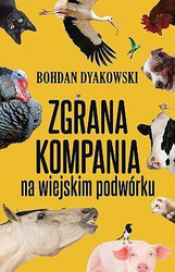 Zgrana kompania na wiejskim podwórku