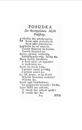 Gorzkie Żale 1707  + CD