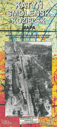 Katyń. Smoleńsk. Kozielsk. Mapa 1:100 000