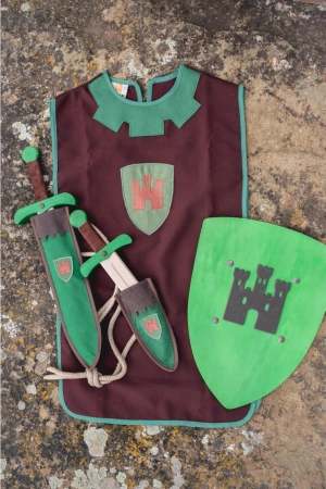 Strój rycerski Camelot brązowy