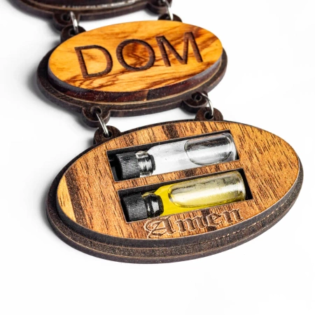 Zawieszka "Boże Pobłogosław Nasz Dom"