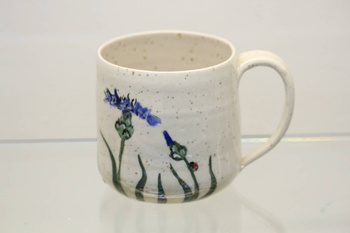 Piaskowy kubek z biedronkami, 250 ml