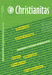 Christianitas nr 99/100. Marzenie o papieżu integralnym