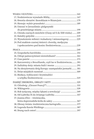 Średniowiecze w pytaniach i odpowiedziach