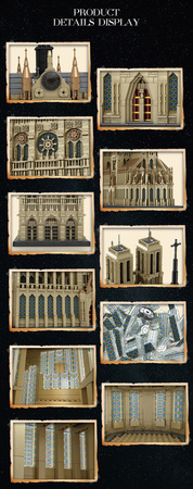 Klocki REOBRIX 66016 Katedra Notre-Dame