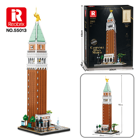 Klocki REOBRIX 55013 Dzwonnica św. Marka w Wenecji