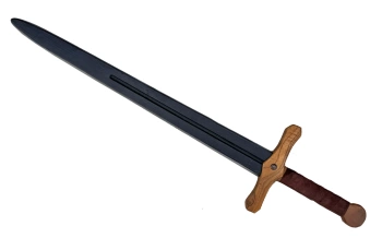 Miecz średniowieczny drewniany 70 cm