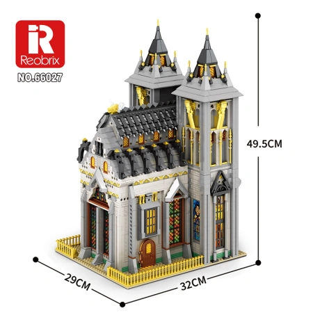 Klocki REOBRIX 66027 Średniowieczny Kościół