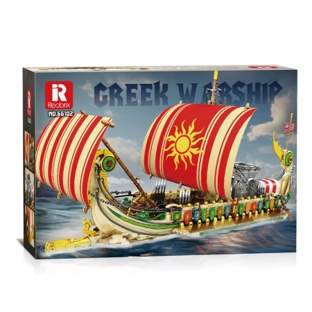 Klocki REOBRIX 66102 Grecki Statek Wojenny