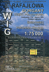 Rafajłowa. Gorgany Południowe. Reedycja map topograficznych WIG 1:75 000