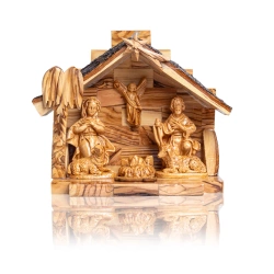 Szopka Bożonarodzeniowa Ręcznie Robiona