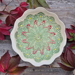 Misa koronkowa jasnozielona