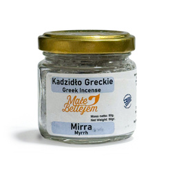 Kadzidło Greckie w słoiczku 50G – Mirra