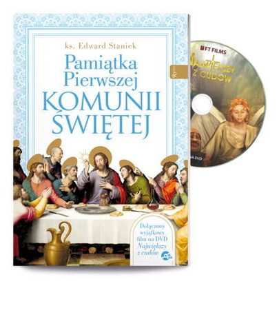 Pamiątka Pierwszej Komunii Świętej - z filmem Największy z cudów (film DVD)