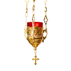 Lampa oliwna z Jerozolimy wisząca