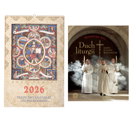 Kalendarz tradycji 2026 + Duch liturgii. Wydanie albumowe