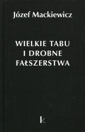 Wielkie tabu i drobne fałszerstwa Tom 24